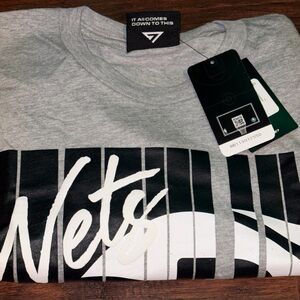 NWT GAME 7 NBA Brooklyn Nets Men's Shirt Size M